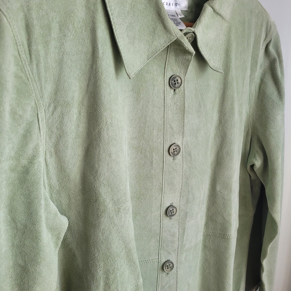 Suede Shirt Size L - Picture 3 of 4
